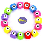 Paper Punches,15pcs Punch Craft Set Mini Punches Hole Punch Shapes Hole Punch Shape Scrapbooking Supplies for Kindergarten Teacher Office Supplies Kids
