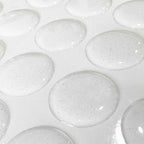 100-Piece Epoxy Resin Dome Stickers – Self-Adhesive Dots for DIY Crafts, Bottle Caps, Hair Bows, Scrapbooks, Jewelry & Pendants,1-Inch,Glitter