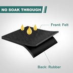 36" x 60" Oil Drip Mat for Garage Driveway, Reusable Rubber Floor Oil Spill Leak Absorbent Pads for Motorcycle Car Oil Leak Stain Resistant(1pcs)