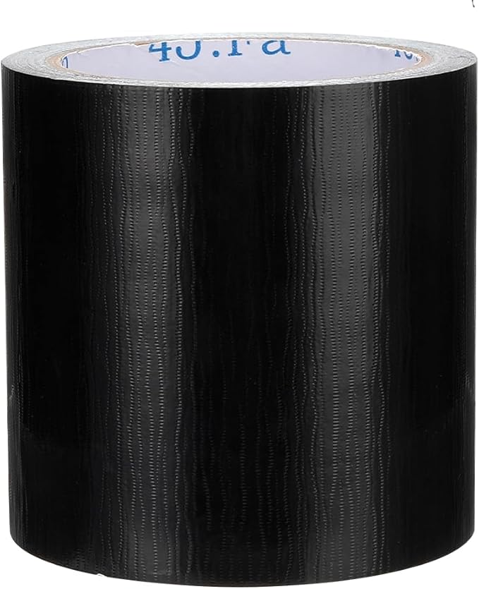 4 Inch Black Book Binding Tape 540 Inch Book Spine Tape Cloth Book Repairing Tape Library Supplies Book Adhesive Tape Thick Book Tape for Covering Hardback Broke Used Book Stitched Office Arts（200u）