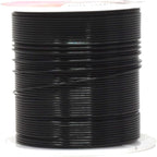Mandala Crafts 20 Gauge Anodized Aluminum Craft Wire for Jewelry Making - 450 FT Colored Flexible Silver Black Wire - Bendable for Bonsai Armature Crafting Sculpting