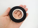 Transun Moo 4 Rolls 1/2 Inch Floral Tapes Florist Wraps for Bouquet Stem and Flowers Making Craft Projects (30 Yards, Black)