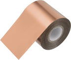 PATIKIL 2"x400Ft Hot Stamping Foil Paper, Heat Transfer Hot Stamping Paper Foil Roll for Leather DIY Logo Decor Craft Gift Package Scrapbook Card, Rose Gold