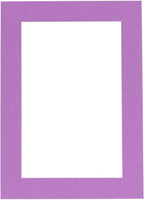 5x7 Mat for 8.5x11 Frame - Precut Mat Board Acid-Free Dark Purple 5x7 Photo Matte Made to Fit a 8.5x11 Picture Frame, Premium Matboard for Family Photos, Show Kits, Art, Picture Framing, Pack of 1 Mat