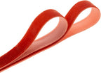 Vintage Terracotta Velvet Ribbon Christmas Ribbon for Gift Wrapping Crafts Christmas Tree Ornaments Garland Decorations, 1-1/2 Inch X 25Yd