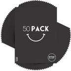 Golden State Art, 12x16 Uncut Photo Mat Matboard - Black Uncut Mats for DIY Projects, Presentation Boards, Art Crafts, Prints (50 Pack)