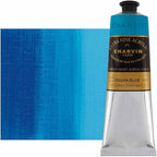 Charvin Extra Fine Professional Acrylic Paint - Ocean Blue, 150ml Tube, Triple-Milled, Lightfast Pigments, Open Stock Artist Acrylic Paints in Nature-Inspired Hues