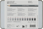 Conté à Paris 12 Count Assorted Graphite Pencil Drawing Set