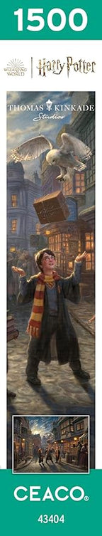 Ceaco - Thomas Kinkade - Harry Potter - Diagon Alley - 1500 Piece Jigsaw Puzzle