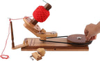 Large Handcrafted Wooden Yarn Winder & Swift – Signature Ball Winder for Crocheting, Knitting, Weaving – Heavy-Duty Yarn Winder for 8-12 oz Skeins
