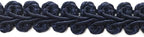 BEL AVENIR Braid Trim 1/2 inch 13.6 Yards French Gimp Basic Sewing Polyester DIY Crafts Costume Home Decorative (Blue)