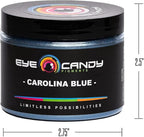 Eye Candy Pigments Premium Blue Mica Powder - Carolina Blue (50gr) - for Epoxy, Resin, Soap, Paint, Woodworking, Acrylic Pouring, Bath Bombs, Fishing Lures - DIY Arts and Crafts Additive