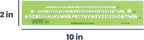 Pacific Arc Modern Bold Lettering Template Guide, with 1/8 to 1/4 Inch Letters