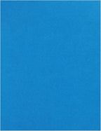 PA Paper Accents Stash Builder Cardstock 8.5" x 11" Bright Blue, 65lb Colored cardstock Paper for Card Making, Scrapbooking, Printing, Quilling and Crafts, 25 Piece Pack