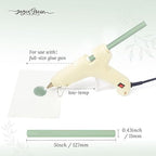 Green Wax Seal Sticks, 8 Pack, Perfect for Wedding Invitations, Envelopes, Cards & More