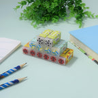18 Pack Kawaii Ball Erasers for Kids, Colorful Jelly Erasers for School Supplies and Art Projects