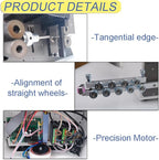 Automatic Wire Stripping Machine for 32-12AWG Copper Wires, Electronic wire cutting machine Computer stripping machine