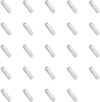 ImpressArt - Premium Metal Stamping Rectangle Blanks for Metal Stamping and Jewelry Making (24 Pack) (1 1/2" x 1/4" 3D Rectangle, Aluminum)