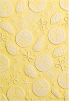 BAOFALI 3D Christmas Theme Plastic Embossing Folders Lemon Pine Nut for DIY Scrapbooking Photo Album Card Paper Craft Decoration for Card Making,Embossing Template Paper Card Embossing Stencil