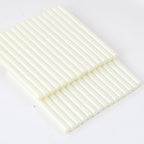 Pearl White Wax Seal Sticks, 30pcs Sealing Wax Sticks, HOSEALING Glue Gun Wax Seal Sticks for Wax Seal Stamp, Premium Sealing Wax for Wedding Invitations, Letter, Envelope (Mini Size)