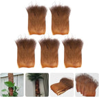 VOSAREA 5 Sheets Fake Tree Barks Coconut Bark Decoration Garden Background Bark for Crafts Garden Decor