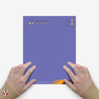 8.5 x 11" Ultra Grape Color Paper Smooth, for School, Office & Home Supplies, Holiday Crafting, Arts & Crafts | Acid & Lignin Free | Regular 20lb Paper - 100 Sheets