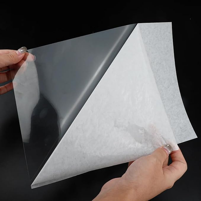 Printable Washi Sticker Paper for Inkjet & Laser Printers, 8.5x11 Inch Full Sheet, 100 Sheets, Semi Transparent, Printable Washi Sticker for Scrapbooking, Bullet Diaries, Junk Journaling, Washi Tapes