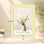 Egofine 14 Packs Picture Frame Mats, 5x7 Picture Mats for 4x6 Photos, Acid-Free Mixed Colors Pre-Cut Photo Board for Photos, Prints, Artworks