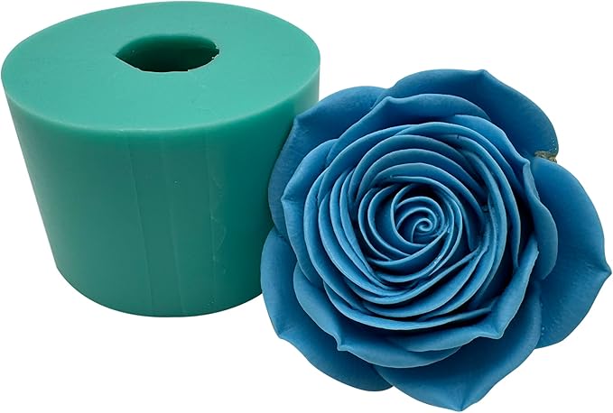 DIY Resin Flower Gift Craft Molds Decorated Crystal Epoxy Silicone Mold, Handcrafted Candle Wax Melt Mould, Polyer Clay Aroma Plaster Disffuer Stone Moulds, Chocolate Mousse Cake Candy Mold