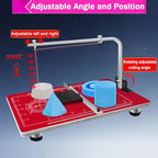 Hot Wire Foam Cutter Tabletop Hot Wire Cutter 22.8x15in Foam Sponge Cutting Machine for Styrofoam Sponge EPE Ribbon KT Board Adjustable Angle and Temperature 110V 36W