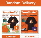 TranSmile PU-Heat Transfer Paper for Inkjet Printer (30 Sheets, 8.5x11", Dark) Iron on Transfers for Dark Fabric, Printable Heat Transfer Vinyl for T Shirts, Vibrant & Washable