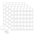Sticky Tack Dots Easy to Peel, Clear Museum Putty Glue Gel Double Sided Mounting Sticky Tack for Action Figures Wall Hanging, Crafts, Balloons, Poster, Decorations