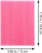 EXCEART 6Pcs Needle Felting Pad Pearl Cotton Foam Cushions for DIY Crafting Work Surface for Quilting and Felting Projects