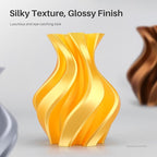 ELEGOO 250g Silk PLA Filament Bundle 1.75mm, 4 Colors Shiny 3D Printer Filaments Dimensional Accuracy +/- 0.02mm, 4 Pack 250g Spool Holly Green/Red/White/Galaxy Black