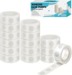1600pcs Glue Point Clear Balloon Glue Removable Adhesive Dots Double Sided Dots of Glue Tape for Balloons Craft Glue Points Dots Sticky Dots or Wedding Decoration