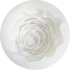 2PCS Peony Rose Flower Candle Silicone Mold Resin Soap Clay Chocolate Jelly Handmade Candle