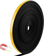 Magnetic Tape Roll Thin Strips, 0.39 Inch x 66 Feet Magnetic Board Dividers Whiteboard Graphic Decorative Tape Marking Line for Classroom Office Art Accessories(Yellow)