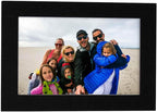 Pack of Ten Acid Free 8x10 Mats Bevel Cut for 5x8 Photos - Black with Black Core Precut Matboards with Backing Boards and Self Seal Photo Mat Bags for Pictures, Photos, Framing - 4-ply Thickness