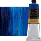 Charvin Extra Fine Professional Acrylic Paint - Blue Shadow, 150ml Tube, Triple-Milled, Lightfast Pigments, Open Stock Artist Acrylic Paints in Nature-Inspired Hues
