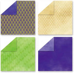 Boho Scrapbook Paper Vintage Flower Pattern Papers Pad 12×12,24 Sheets Double-Sided Bobo Floral Scrapbooking CardStock Paper Pad for Holiday Cardmaking DIY Origami Papers.