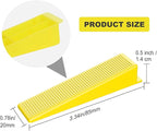 DGSL Tile Leveling System Tile Wedges, 400PCS Reusable Tile Leveling Wedges for 1/8", 1/16", 1/32" Tile Spacers, Tile Leveling Clips and Tile Leveler Installation