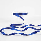 HUIHUANG Royal Blue Ribbon 1/2 inch X 50 Yards Continuous, Double-Faced Satin Ribbon for Gift Wrapping, Bows, DIY Crafts, Flower Bouquet, Independence Day Decoration