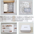 RQWZBCHX Macrame Dream Catcher Kits for Adults Beginners, 2PCS Macrame Wall Hanging Supplies