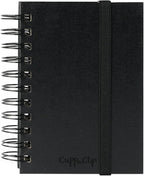 CuppaClip Sketch Book Hardcover Drawing Pad 300GSM Acid-Free Paper Spiral Bound Sketchbook 50 Sheets/100 Pages Art Supplies (Spiral Binding, 4x5.9in)