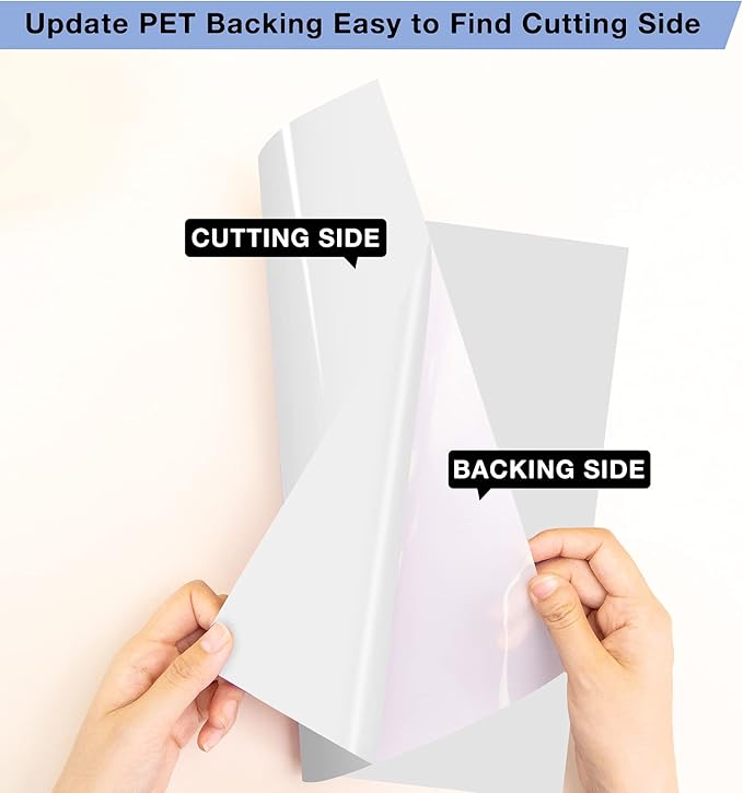 HTVRONT White Permanent Vinyl - 14 Pack 12" x 12" Glossy White Bundle for Cutting Machines, Permanent Adhesive Vinyl Sheets for Craft Projects and Party Decoration Ideal(Glossy)