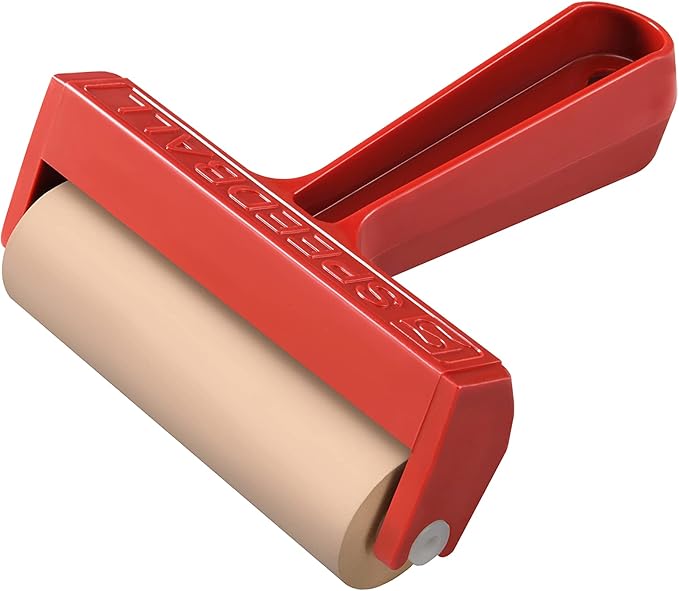 Speedball Art Products Company 004117 004117 Soft Rubber Brayer (Pack of 2)
