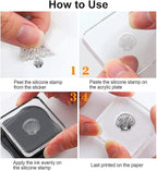 Summer Ocean Sea Turtle Clear Stamps for DIY Craft Turtle Clear Stamps for Card Making Decoration Marine Shell Starfish Animals Seahorse Transparent Silicone Seals Stamp Rubber Stamps Decor