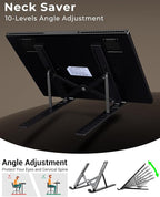 Bylitodt Cordless A4 Light Pad, Diamond Art Light Board with Stand, Lightbox for Tracing and Drawing with 6 Brightness, Tracing Pad for Weeding Vinyl, Sketching, Diamond Painting Accessories