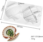 mostsom Big Sea Shell Silicone Baking Mold for Baking 3D Bakeware Chocolate Mold Cupcake Pan Cake DIY Muffin Kitchen Tool
