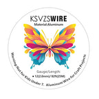 12 Gauge(2.0mm) Aluminum Wire 82 Feet(25M) KSVZS Bendable Metal Wire for Crafts, Sculpting, Armature, Jewelry Making【3-in-1】+18Gauge(1.0mm) 32.8Ft(10M)+1 Pliers(Silver)